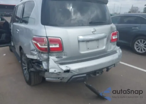 2019 Nissan Armada Sl z USA, uszkodzony, nr VIN JN8AY2NDXK9090636